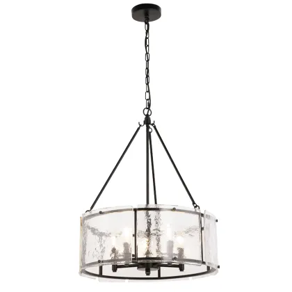 Drum Shape Staircase Lighting: Chandeliers & Pendant Lights for Office, Restaurant, and Home