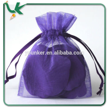 China Wholesale 3'' x 4'' Purple Organza Bag