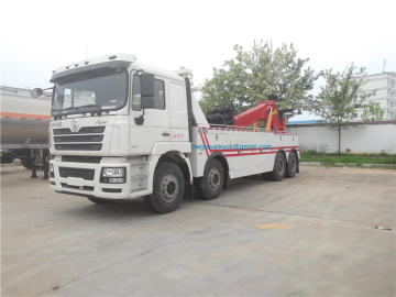 8x4 Shanqi Heavy Rotator Tow Truck Wrecker