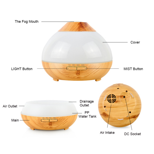 300ml Ultrasonic Aromatherapy Cool Mist Air Diffuser