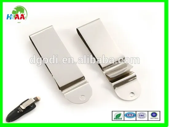 Promotional products brass mens money clips for gifts
