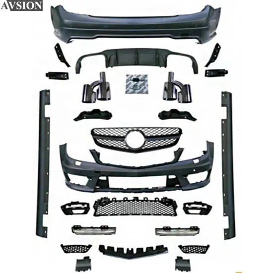 2012 AMG Style PP Material Body Kit for Mercedes-Benz C-Class W204