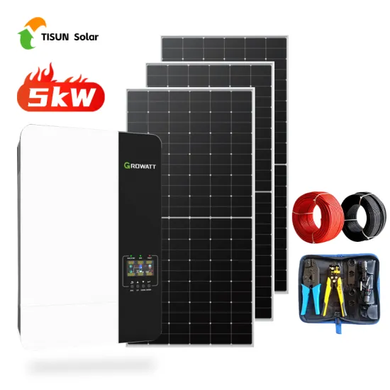 Growatt Longi Jinko Deye 5KW VDE Micro Inverter Solar Energy System for DIY Installation