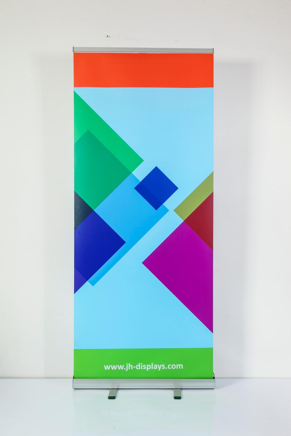 Outdoor Free Standing Big Roll Up Banner Stand