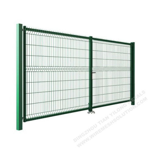 3D Welded Wire Mesh Fence Gate