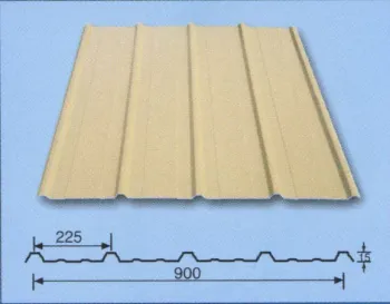 SGCC 015-0.8mm Galvanized Corrugated Steel Sheet