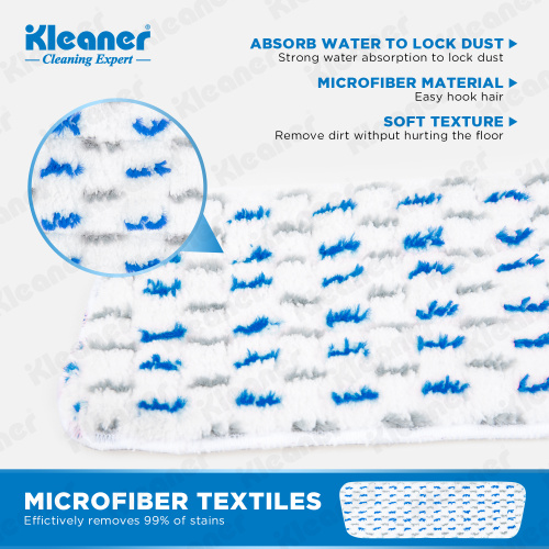 Recarga de esfregona plana de microfibra KR2201 Kleaner