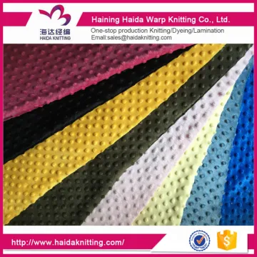Can Be Customized Velboa Blanket Fabric