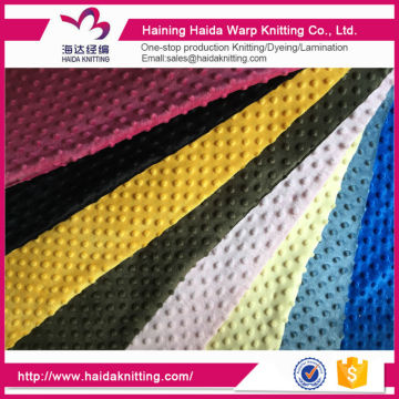 Can Be Customized knitting velboa fabric