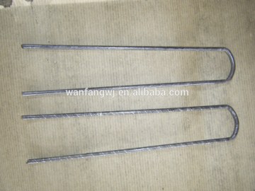 Steel U Shaped Landscaping Pins