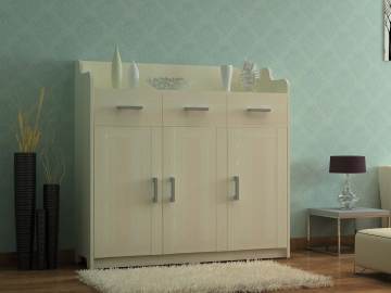 High Quality Furniture Shoe Cabinet by MDF Board