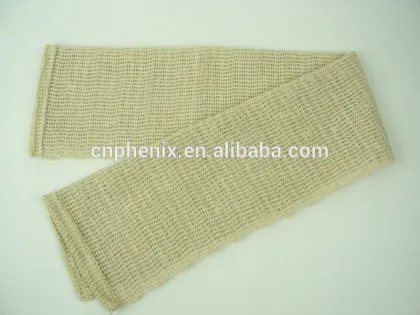 Exfoliating bath back scrub towel