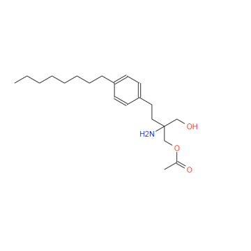 CAS: 1807973-92-7 Fingolimod O-acetil impureza