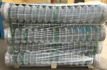 PVC coated chain link fence