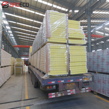 Hot Selling Heat Resistant Fireproof White Glass Wool Insulation Panel
