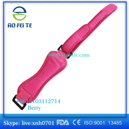 Fully Adjustable Jumpers's Knee Patellar Tendon Support Strap Band