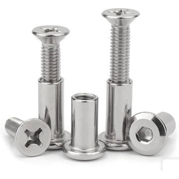 Thread hex soket head nut furniture fitting