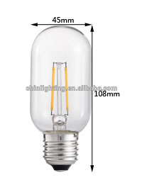 LED COB Filament bulb T45 Energy saving light bulb Hot sales light bulb