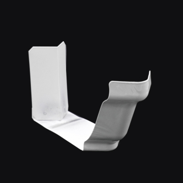 Aluminum Gutter Outside Corner Internal for Rain Drainage Systems