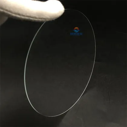 0.5mm, 0.7mm, or 1.1mm Corning EXG/Ultra-thin Quartz Glass/Schott High Borosilicate Wafer