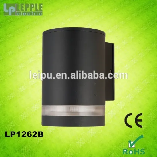 GX53 or GU10 or E27 lampholder IP54 aluminium die-casting outdoor spot wall lamp