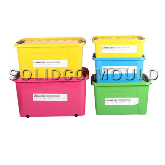 The factory custom household plastic Storage container mold