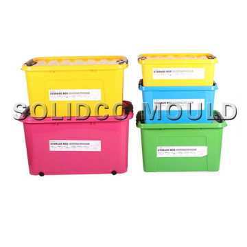 The factory custom household plastic Storage container mold