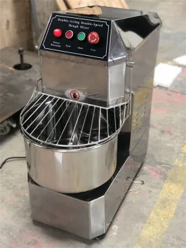 Industrial High Quality Single Speed Heavy Duty 10liter Food Spiral Dough Mixer Machine