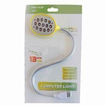 13 LEDs Promotional USB Light, Ideal for Gifts or Promotional Purposes, Low Power Consumption