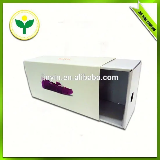 large foldable cardboard shoe box
