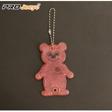 Akrilik berwarna-warni Bear Chain Key Chain