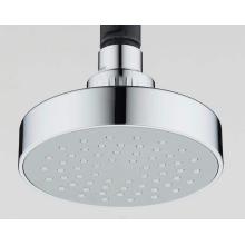 Cabezal de ducha de lluvia superior superior blanco práctico asequible de cromo plástico ABS de 225 mm