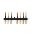 2.54 bent needle 8P empty 1P connector