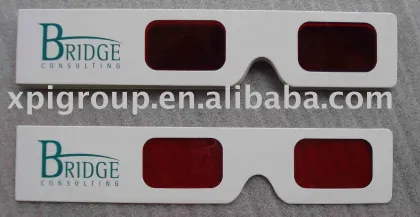 decoder glasses/paper 3d glasses/3d eyewear