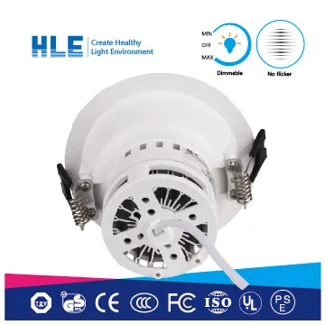 Optional CCT 2700k-6500k led light concave10w