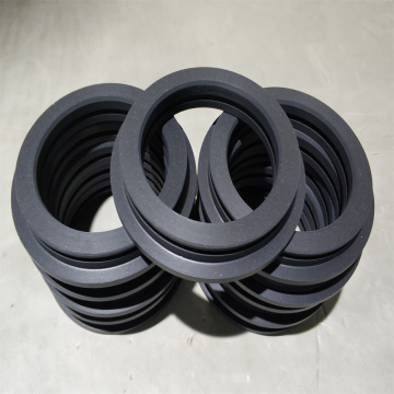 Gasket luka lingkaran bersalut PTFE