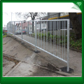 PVC steel traffic crowd control barriers