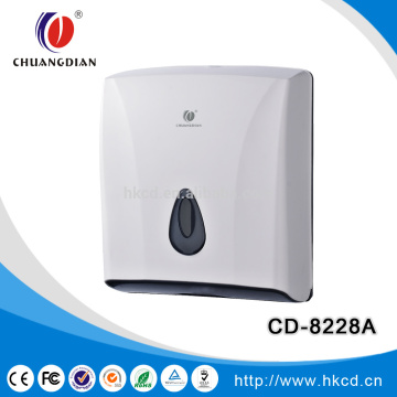 V-&N-folded multi-function hand towel dispenser with lock design