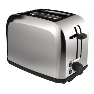 Penjualan Panas Pembuat Sandwich Timer Mekanik Dengan Fungsi Pop -Up Otomatis dan Layar LED - 2 Slice Toaster