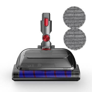 Electric Floor Brush Head Soft Sweeping Roller Wet Dry Mopping Head for Dyson V7 V8 V10 V11 V15 Vacuum Cleaners