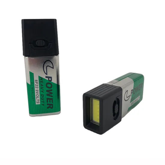 2021 Top-rated 9V Battery Flashlight: Super Bright Mini COB LED Handheld Light for Outdoor Adventures