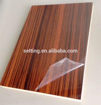wood grain uv board kitchen cabinet