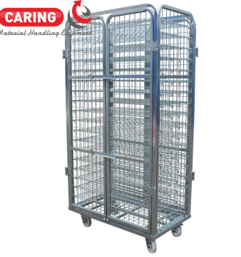 Supermarket Meat Trolley Roll Cage Container