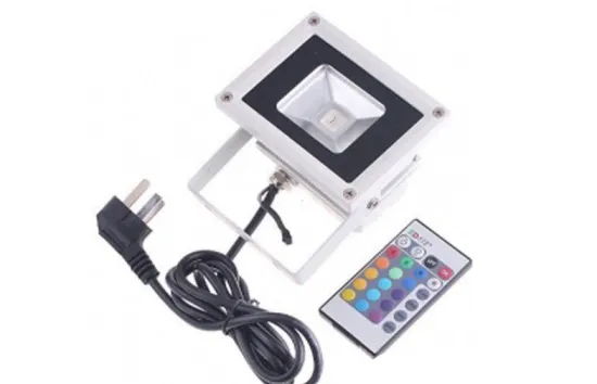 Dc12v 10w Rgb Led Flood Light Ip65 Waterproof Brightness For Bridge