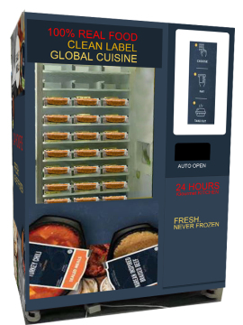 Vending Machine automatic for hot and frozen food