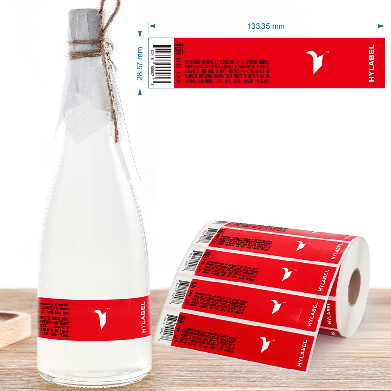 Custom Printing Bottle Label