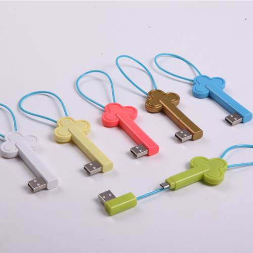 Mini usb charging and transmission cable