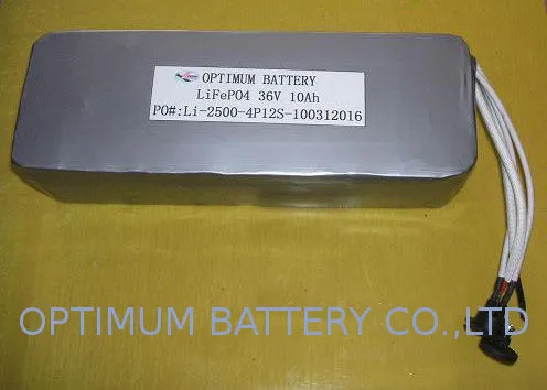 Electric Bike Lithium Batteries Lifepo4 36v 10ah