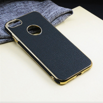 Luxury electroplating TPU back cover pu leather case ,Hot Selling Rose Gold Housing with Back Cover for iphone 6 6s plus