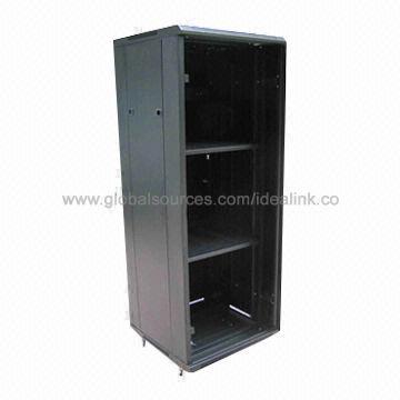 42U 19-inch CRS Standing Network Cabinet with Glass Doors